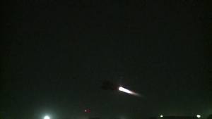 Bagram F-16 Night Take-Off