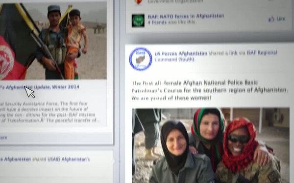 US Forces Afghanistan FaceBook PSA