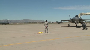 F-35 Lightning II Arrives at Luke AFB, B-Roll