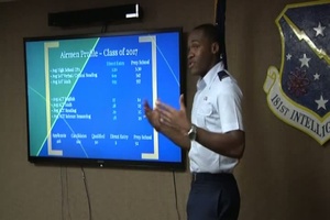 USAF Academy visits 181st Intelligence Wing