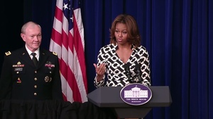 Military Kids Meet Muppets at White House