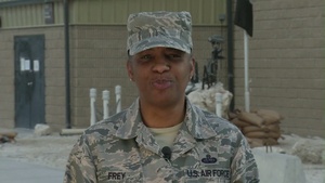 Air Force Central Command of South West Asia, Command Chief Master Sergeant Shelina Frey
