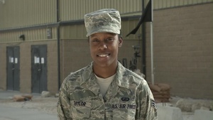 Air Force Senior Airman Tynisha Taylor