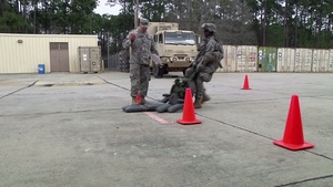 SMA Checks in on Soldiers and Training At Fort Stewart