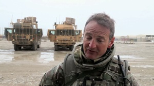 Closure of last British Mobile Operating Base in Helmand ahead of increased stability (interviews)