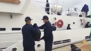 Coast Guard offloads $23 Million of cocaine