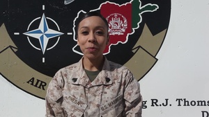 Sgt. Elizabeth Pineda Anaheim Angels Shout-out