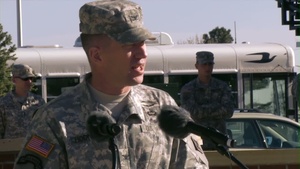 1st Brigade, 4th Infantry Div. Conversion Ceremony BROLL