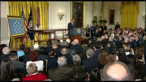 Medal of Honor Recipients Visit Memorials