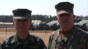 Command Post Training Wrap up, Korea