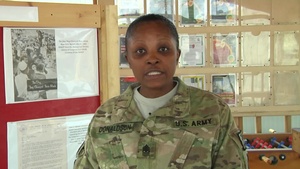 Army Sergeant Major Carolyn Donaldson