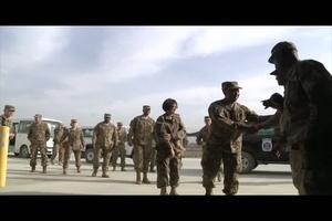 AMC Commander and Army Acquisitions Leader Visit Afghanistan B-Roll