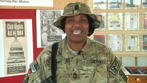 Army Master Sergeant Sandra Myers