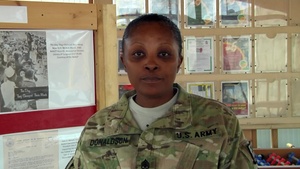 Army Sergeant Major Carolyn Donaldson