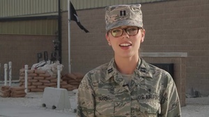 Air Force Capt. Laura Yaris - Nellis AFB