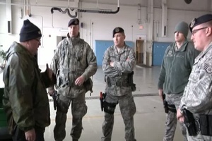 181st Intelligence Wing host K9 training, B-Roll
