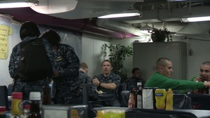 USS Harry S. Truman Welcomes USS George H.W. Bush Family Members