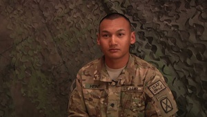 Spc. Khun Hein, Naturalization Interview
