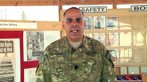 Command Sgt. Maj. Alberto Delgado