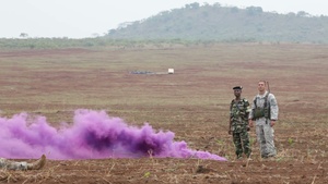 U.S. and African Partner Nations Rehearse Airborne Operations