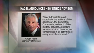 Hagel Names New Ethics, Professionalism Advisor