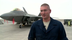 Air Force Report: Challenges of a Deployed F-22 Crew Chief