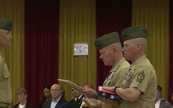 Sgt. Maj. Ernest K. Hoopii Retirement Ceremony