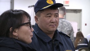 Alaska National Guard Welcomes Mongolian Military Members