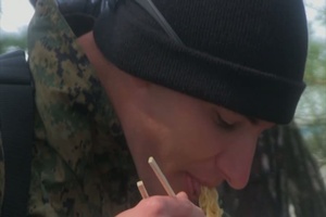 ROK and US Marines Share Meal Together Ssang Yong 14