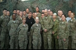 LTG Joseph Anderson and Actor Ricky Schroder