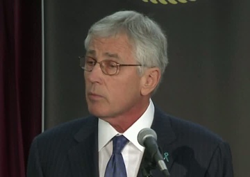 Hagel: Alexander Led NSA with &quot;Fierce Determination&quot;