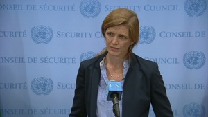 Remarks by Ambassador Samantha Power, U.S. Permanent Representative to the United Nations, at a Security Council Stakeout on Syria,
