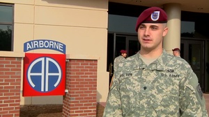 SGT Jonathon Melton and the 82nd Airborne Division Chorus