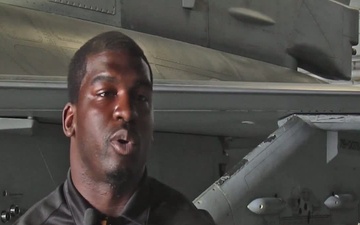 Lawrence Timmons Visits Shaw AFB