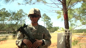 Spc. Ramon Santana - Expert Infantry Badge Testing