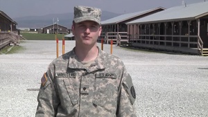 Spc. Steven Moellers - Easter shout out