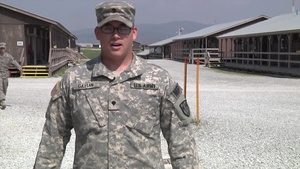 Spc. Charles Gaytan Easter shout out