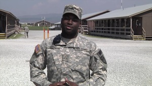 Pfc. Travis Grant - Easter shout out