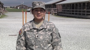Spc. Karla Fuentes - Easter shout out