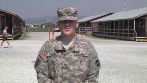 Sgt. Cody Barber - Easter shout out