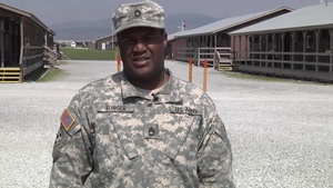 Sgt. 1st Class Carlos Burger Easter shout out