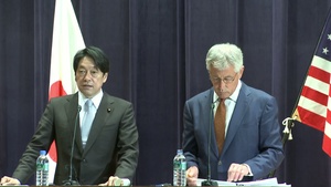 Defense Secretary Hagel Tokyo Joint Press Conference