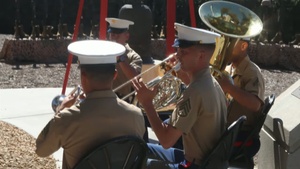 Marines Remember Their Fallen Brothers at 10 year Ramadi  Memorial Ceremony (B-Roll)