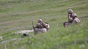 "War Dogs" revise mortar skills (B-Roll)