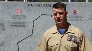 2-4 Marines, Families Honor Fallen Ramadi Marines During 10-year Anniversary Ceremony
