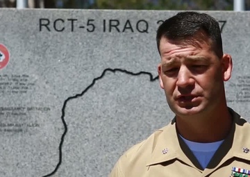2-4 Marines, Families Honor Fallen Ramadi Marines During 10-year Anniversary Ceremony