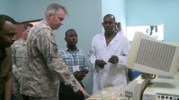 443rd Civil Affairs Battalion Visits BNDF Hospitals