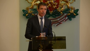 NATO Secretary General Answers Media Questions During Visit to Bulgaria