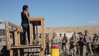 "Top Shot" Gabby Franco Visits MCAS Yuma Range