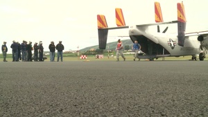 Lajes Airmen Medevac U.S. Navy Sailor